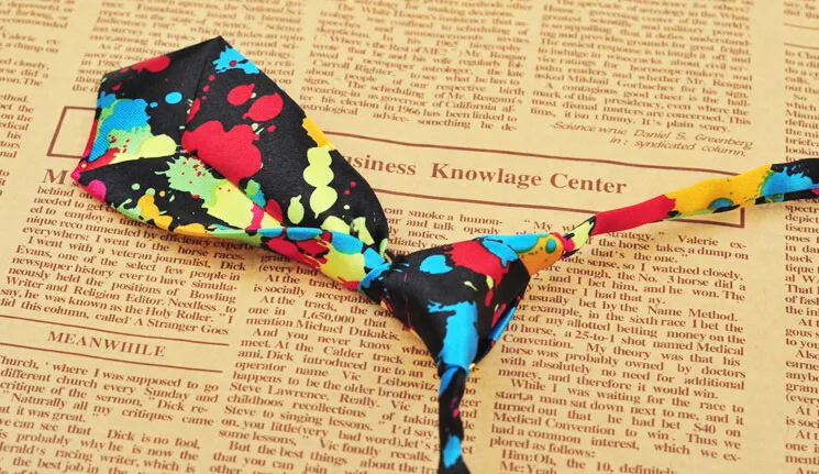 Hot Sale dog pet cat bow tie necktie collar mixed different color 