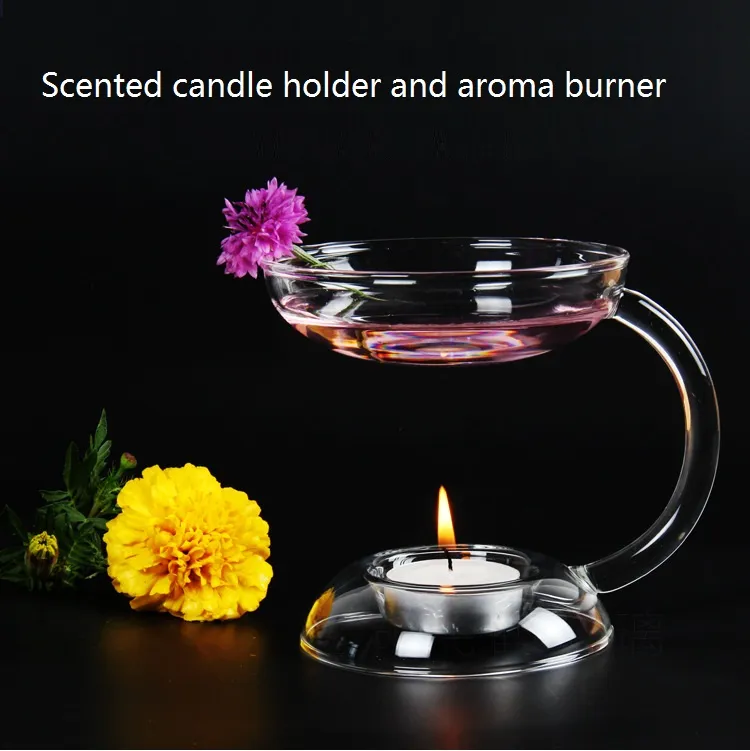 candle holders aromatherapy diffuser for aromatherapy pyrex glass wedding party decoration home decor wedding gifts for guests