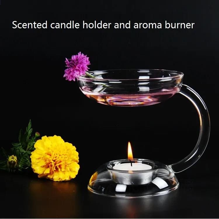 Candle Houders Aromatherapy Diffuser voor Aromatherapie Pyrex Glas Bruiloft Decoratie Home Decor Huwelijksgeschenken voor gasten