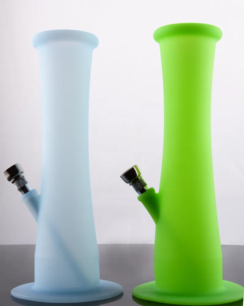 Newest Smoking Pipes water pipe Silicone bongs Smoking hookahs Big Bongs Simple Real Image In Stock