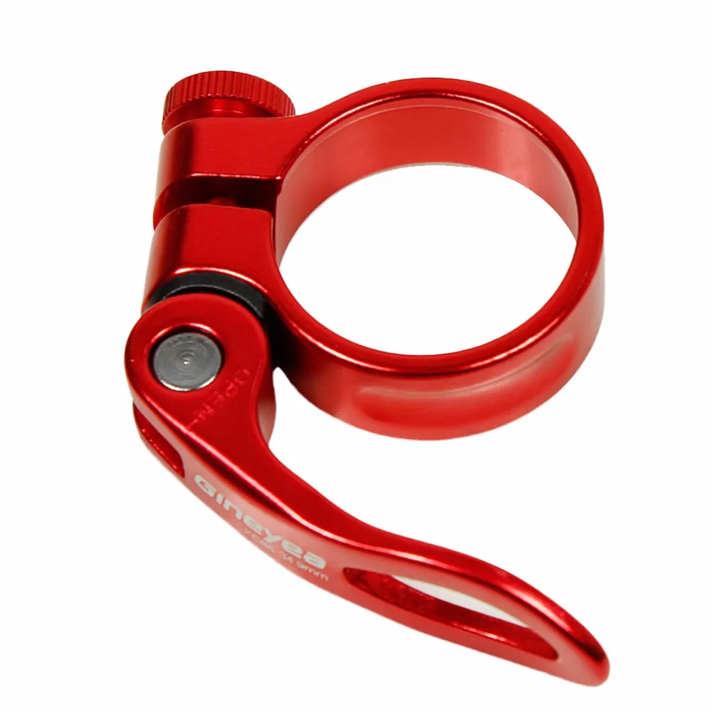 Gineyea Road Bike MTB Sedile Post Post Clamp Cycling Sella Allega rapida in lega 24.9mm