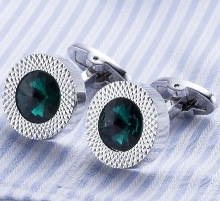 Boutons De Manchette Homme – Citron Jaune Dans Verre Dôme, Cuivre Plaqué Argent, Style Élégant Pour Mariage, Affaires Ou Cadeau