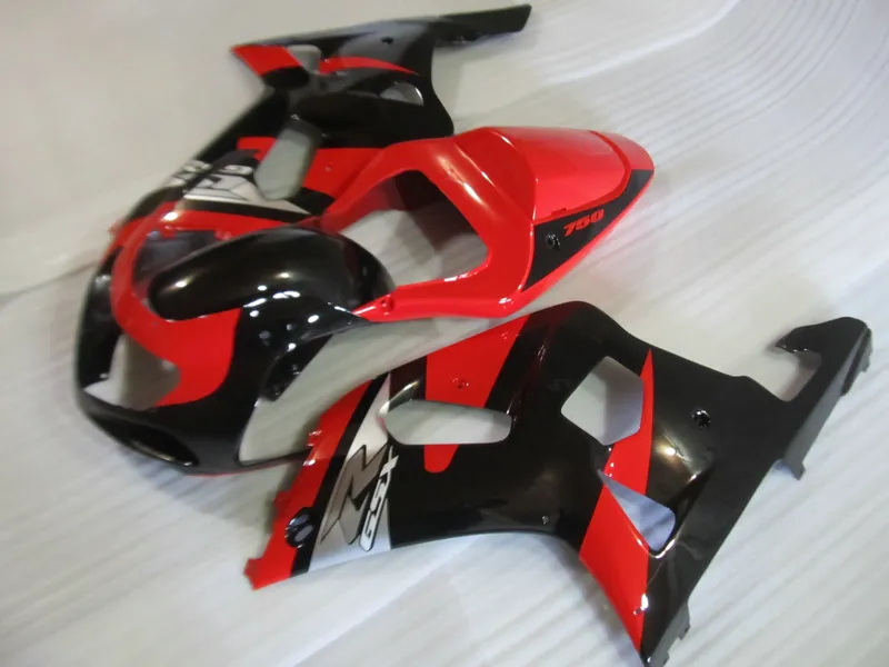 Aftermarket Fairing Kit voor HONDA CBR900RR 02 03 RODE ZWARTE CLOINTWERK VALINGEN SET CBR 954RR 2002 2003 OT07