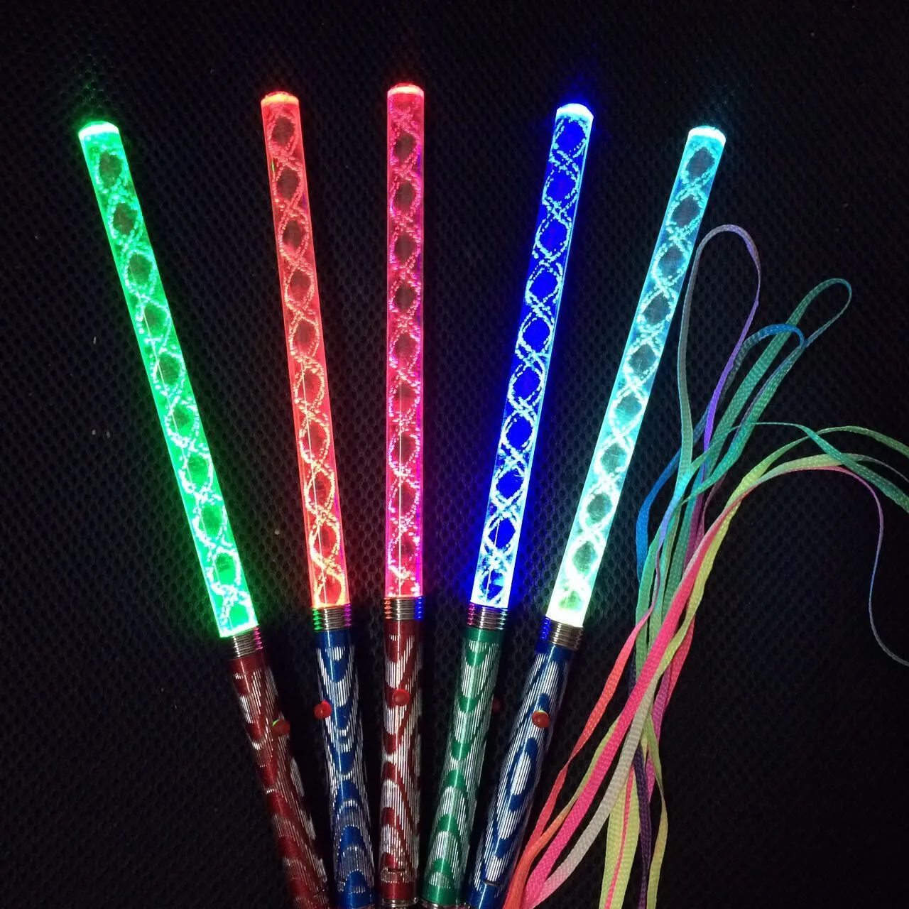 아크릴 버블 스틱 막대 막대 발광 형광 / LED 전자 콘서트 / 파티 분위기 소품