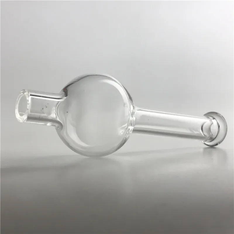 Bola de vidro universal Carb Cap Dabber com Clear Hookah tampas grossas para quartzo banger termal termal núcleo apartamento top unha desaparecida