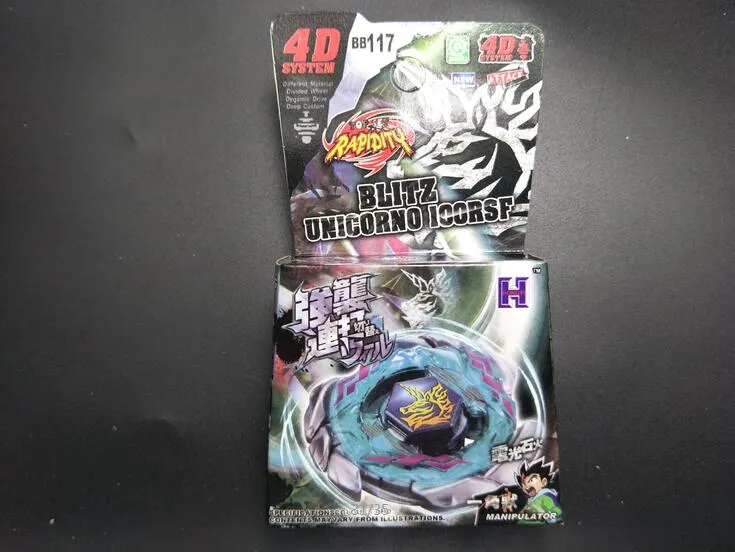 Blitz Unicorno / Striker Beyblade metal masters BB-117 STARTER (Beyblade Only) SENZA LANCIATORE