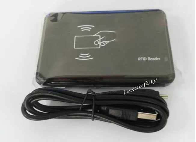 125-kHz-USB-Leser für HI(D)-Proximity-Karte, ISO11785 125-kHz-Proximity-RFID-Hi-D-USB-Kartenleser zur Ausgabe der Seriennummer an Excel