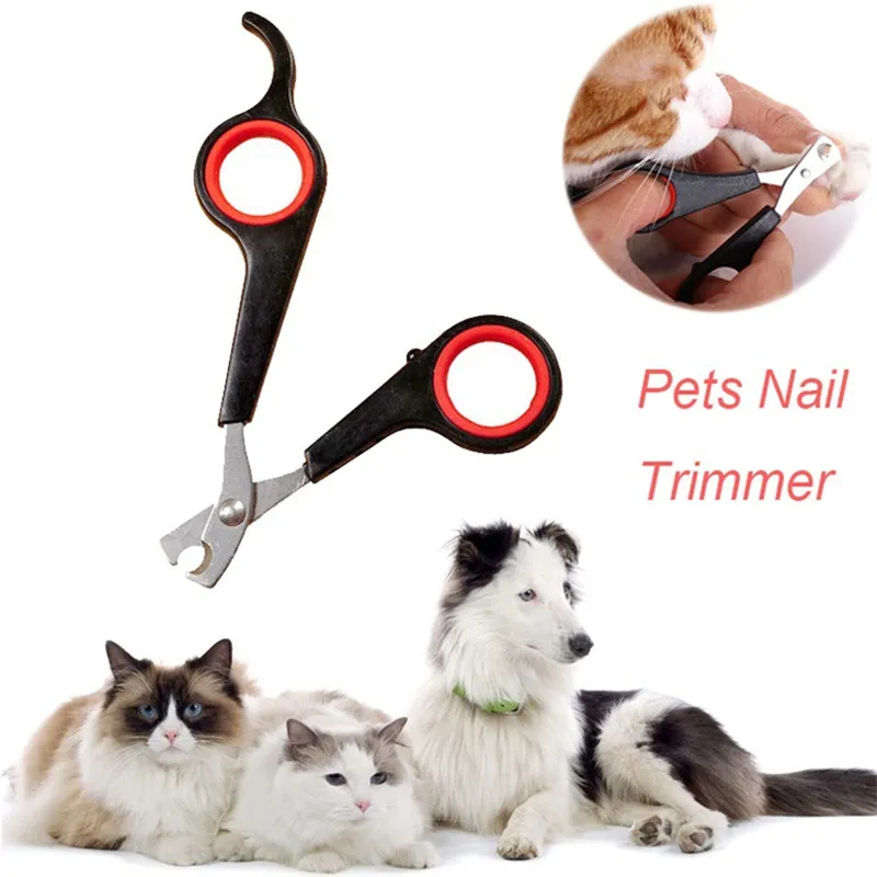 Pet Dog Cat Care Nail Clipper Forbici Grooming Trimmer Pet forniture spedizione gratuita F201706