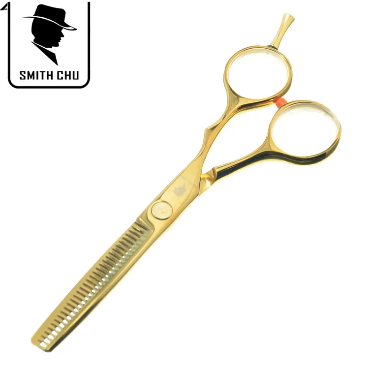 5.5 polegada SMITH CHU cabeleireiro tesoura de desbaste tesoura reta JP440C reta tesouras melhores tesouras de cabeleireiro para cabeleireiro ferramentas, LZS0028