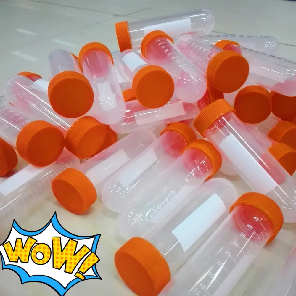 Wholesale 50ml Centrifuge Tube For Laboratory Analysis Tubes /Pack From