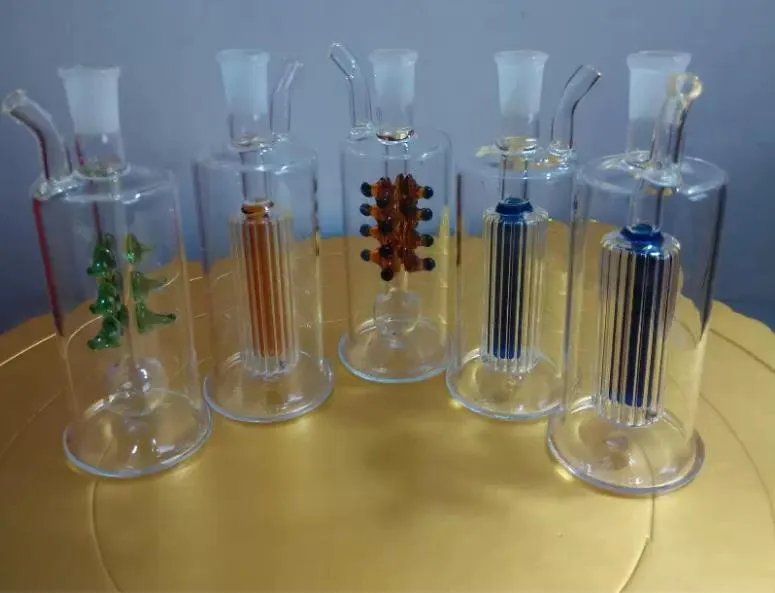 A02Variety Hookah Glass Bongs Accessoires Glas Rookpijpen Kleurrijke Mini Multi-Color Handleidingen Beste Lepel Glas