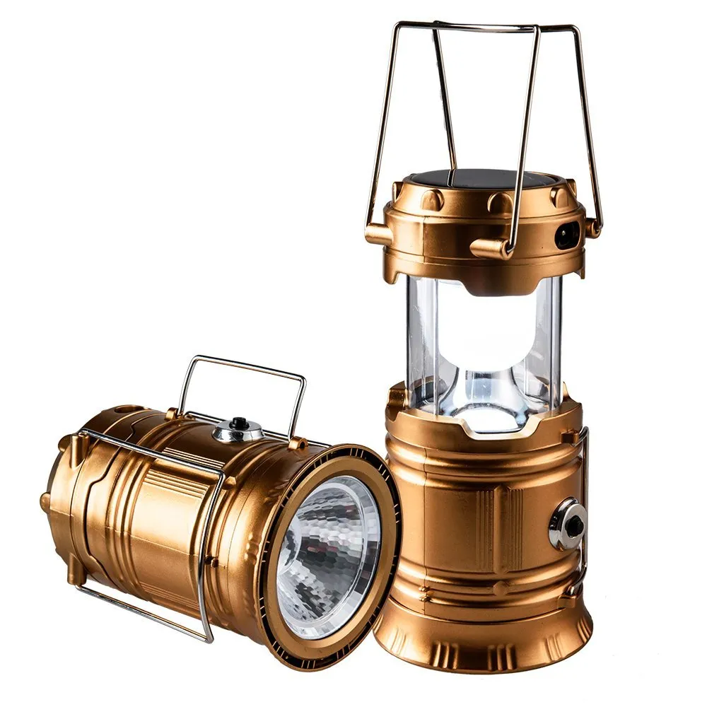 Solar Flood Lights Super Bright Rechargeable Lantern Solar Camping LED Usb Charging Battery Power Energy Lightweight