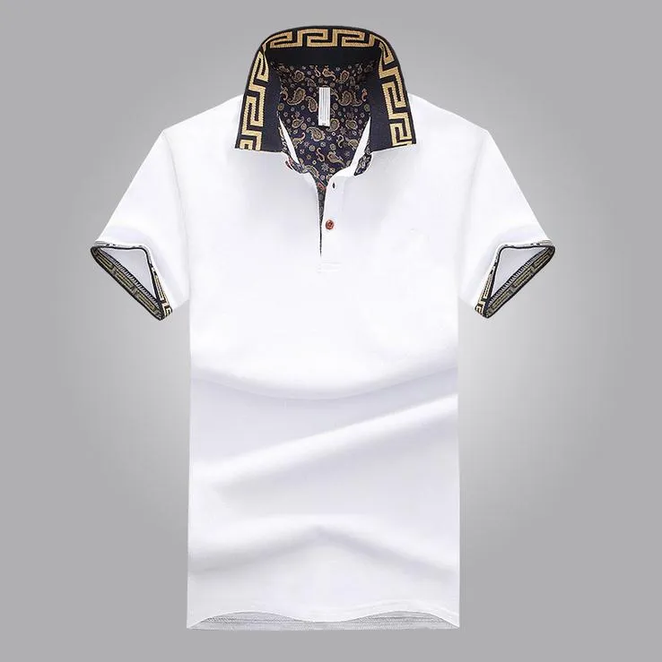 Compra Tamaño Asiático Hombre Camisa Polo Marca Plus Size 4XL Algodón  Camisa Polo Hombres Slim Fit Marca Ropa Polo Sólido Negro Barato | Entrega  Rápida Y Calidad | Es.Dhgate