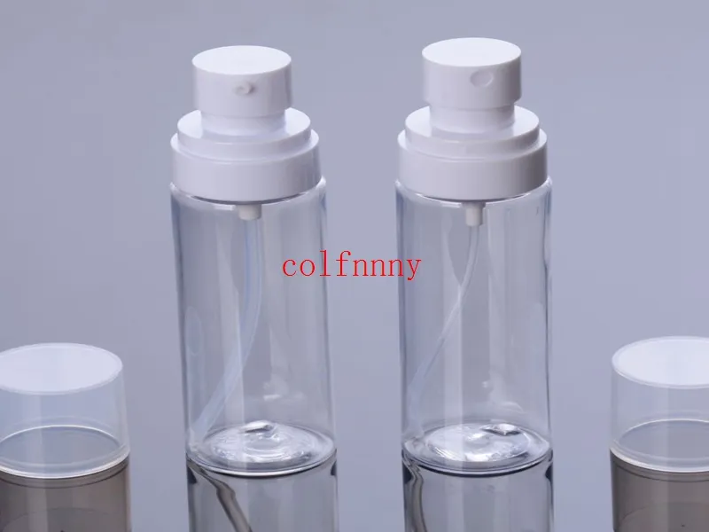 60ml / 80ml / 100ml透明ガラス詰め替え可能な包装ボトル詰め替え可能な香水スプレーボトルアトマイザー香水瓶