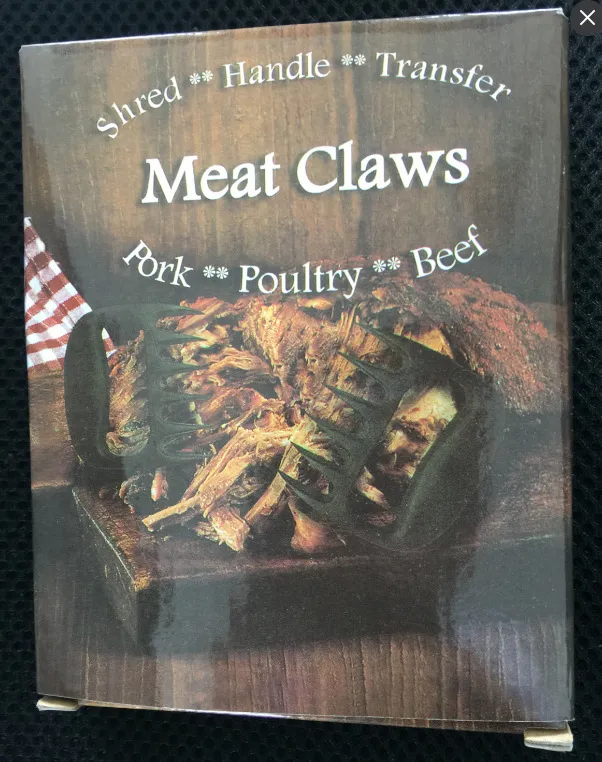 Bear Meat Claws Handler Pulled Pork Shredder Claws Barbecue Fork Tongs Pull Shred Pork BBQ Barbecue Tool