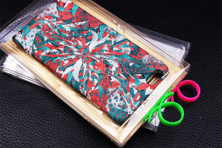 Großhandel hochwertige Blister-PVC-Kunststoffverpackungsbox für iPhone 6-Handyhüllenpaket für Galaxy S5-Kunststoffverpackung