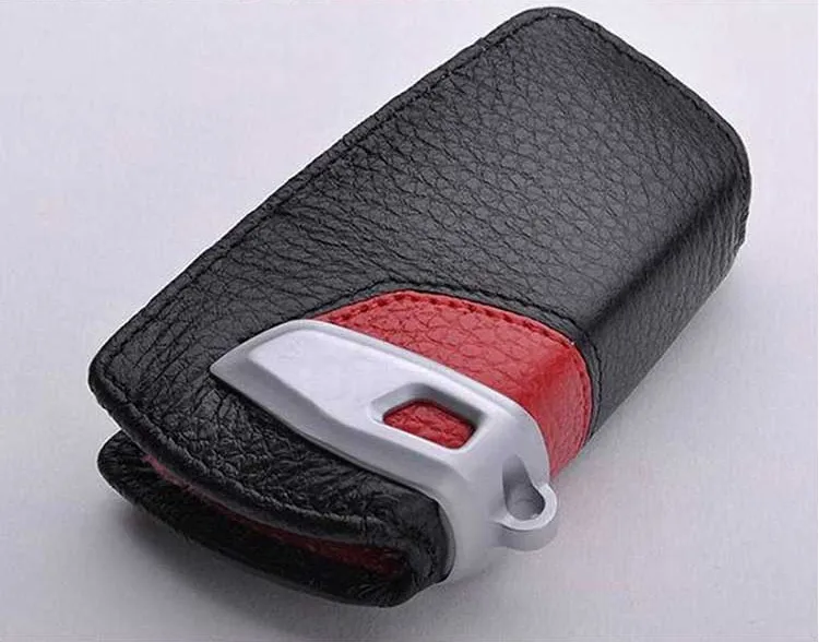 حقيبة مفتاح Cover Cover Cover Cover Leather Leather لـ BMW F10 X6 x1 x3 x4 x5