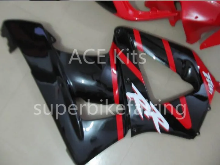 Kit de carénage de moto pour HONDA CBR900RR 00 01 CBR 900RR 929 2000 2001, ensemble de carénage ABS noir rouge AS13, 3 cadeaux gratuits