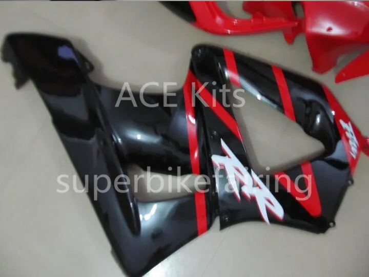 3 brindes kit de Carenagem Da Motocicleta Para HONDA CBR900RR 00 01 CBR 900RR 929 2000 2001 ABS Carimbos conjunto Preto Vermelho AS13