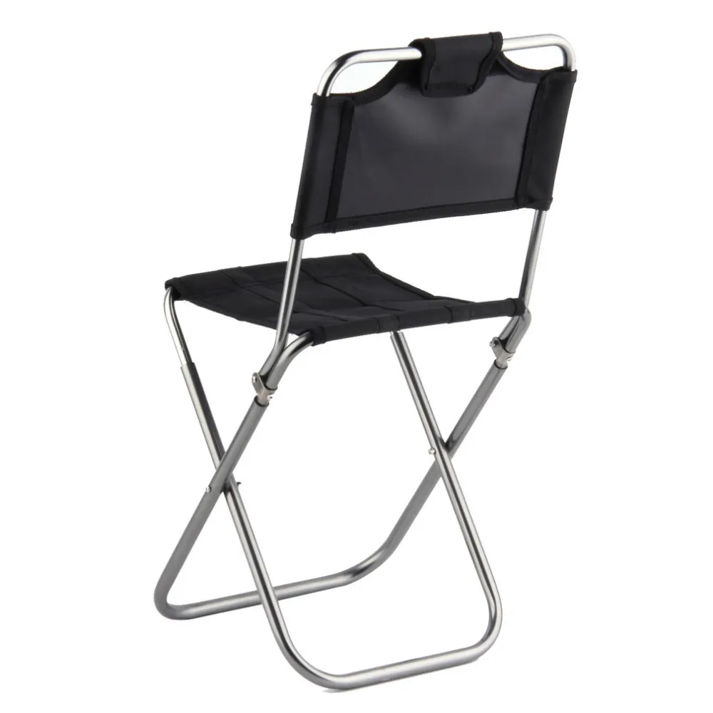 JS 003A Portable Folding Outdoor Fishing Camping Chair Aluminum Oxford