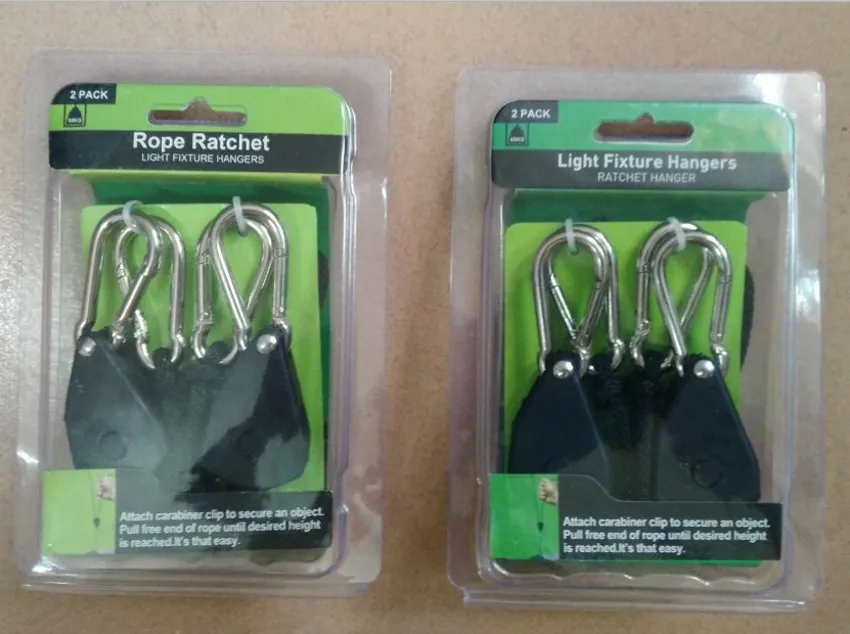 ROPE RATCHET HANGER REFLECTOR GROW LIGHT YOYO HEAVY + free shipping