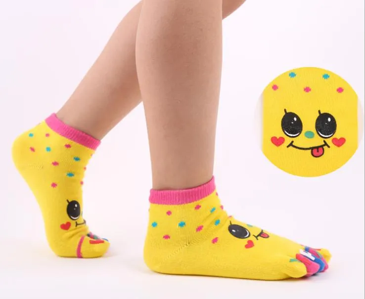 2018 new baby stockings 3-5 - year - old cartoon children cute and comfortable 5 fingers socks cotton divided toe and dirty socks 2018 new baby stockings 3-5 - year - old cartoon children cute and comfortable 5 fingers socks cotton divided toe and dirty socks