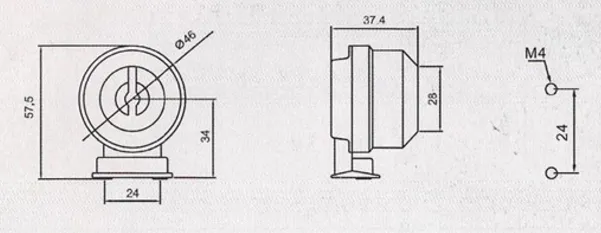 support de lampe étanche g13 t8 douille pour tube de lumière led