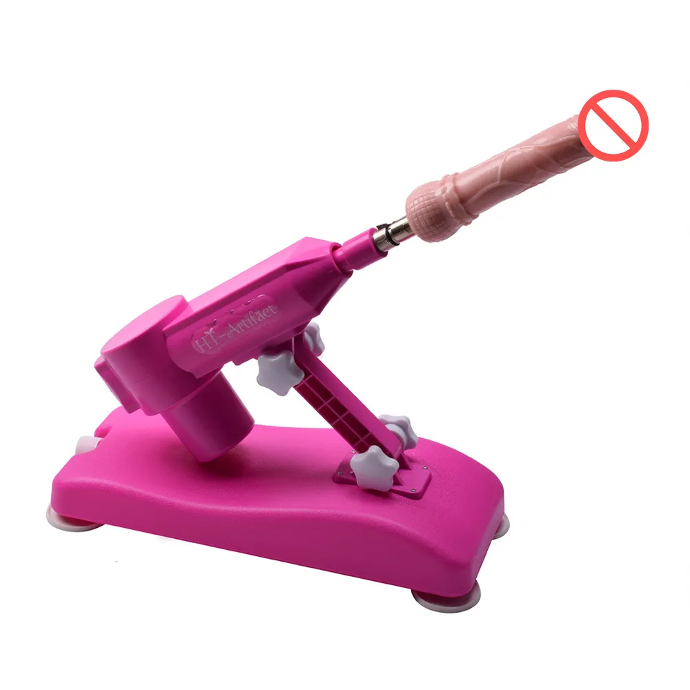 Automatisch machen Liebe Sexmaschinenversenke Masturbation Machine Einstellbare Teleskopgeschwindigkeiten Love Machine mit Dildo -Befestigung S8506032