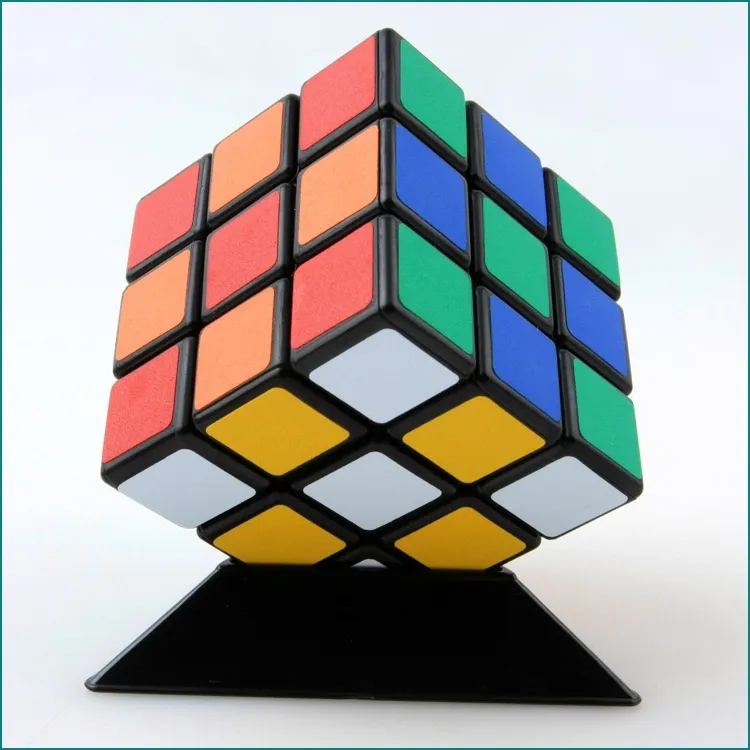 250 adet Üçüncü-sıra 5.6X5.6X5.6 Rubik Sihirli Küp Profesyonel Hız Kare Küp Bulmaca Küp Çıkartmalar Çocuklar Zeka Cubo Magico Oyuncaklar Ile