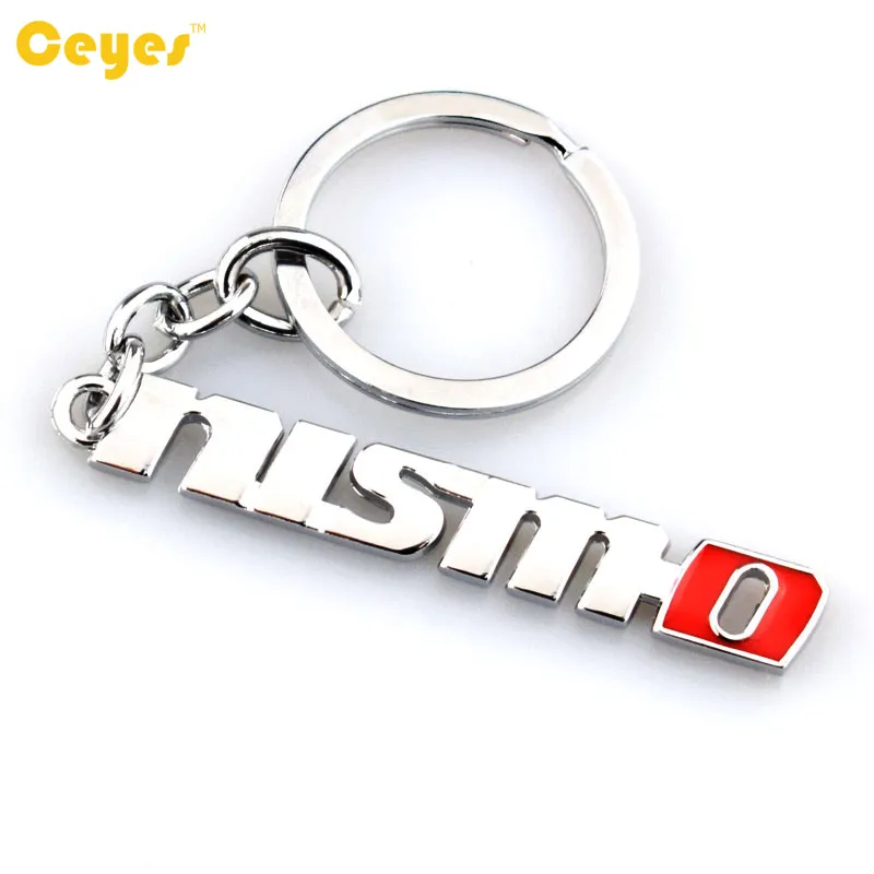 3D Metal Car Care Bely Ceyrings Przypadek Nismo Emblem dla Nissana Qashqai Juke X-Trail Tiida T32 Key Key Accessories Styl221G Styl221g