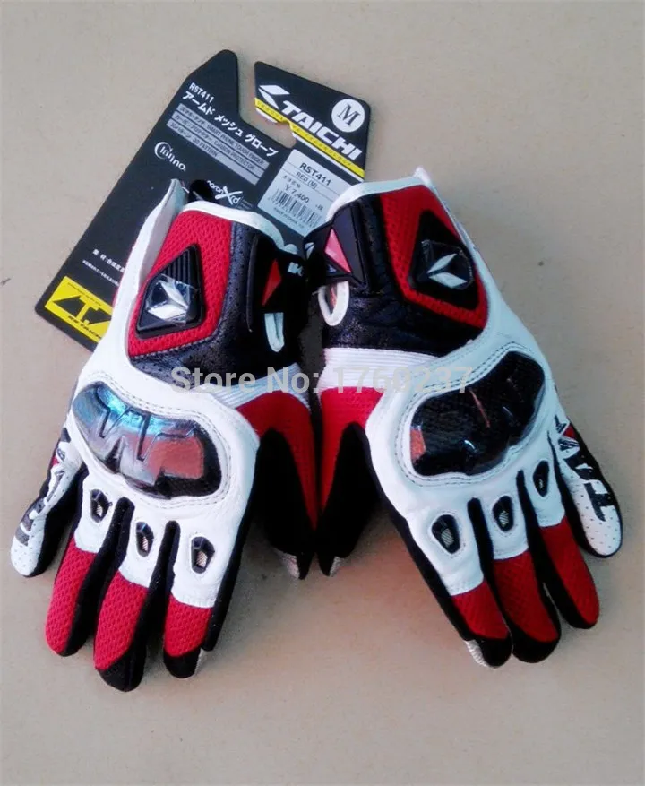 Neue TAICHI RST411 Motorradhandschuhe Flexible Motorrad Mesh Sommerhandschuh Motocross Racing handschuhe Vollfinger-schutzausrüstung