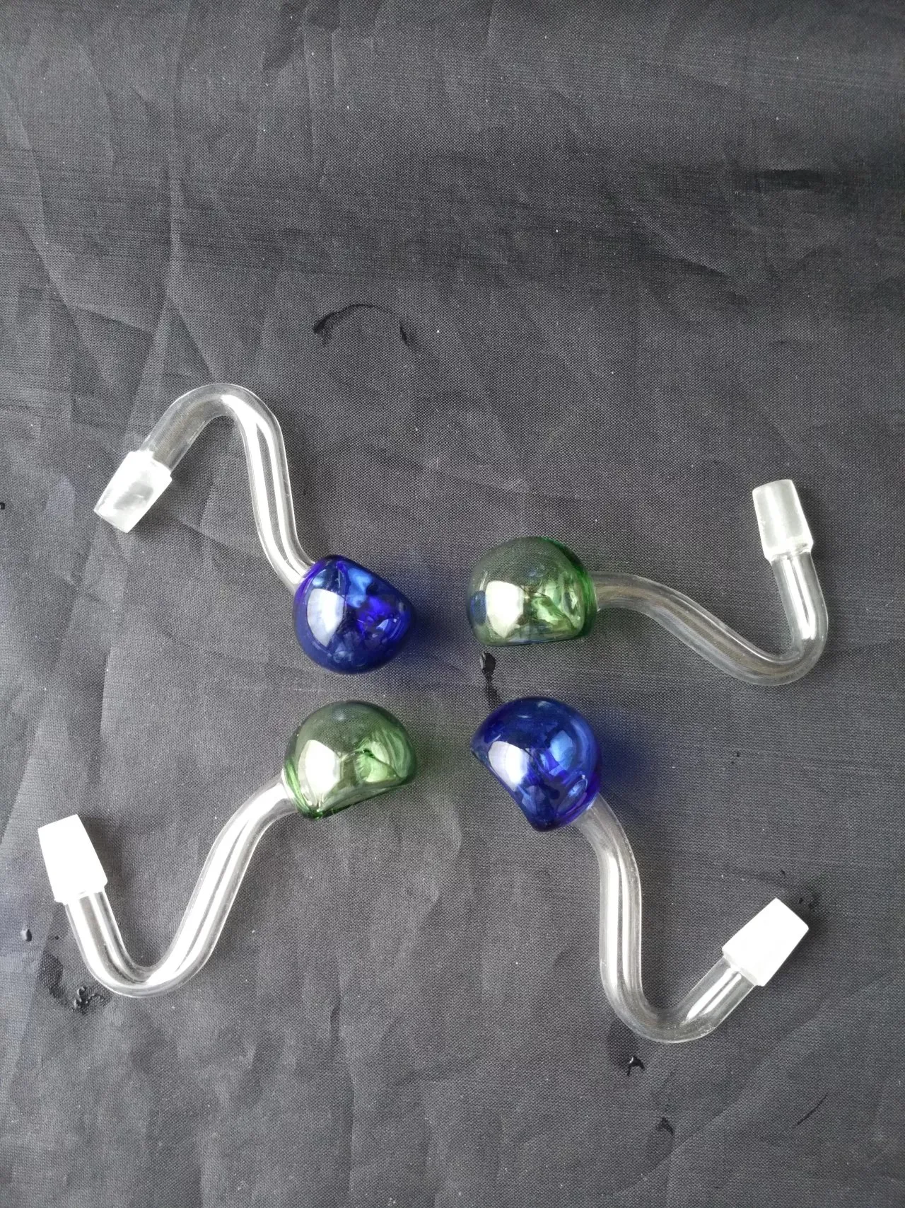 Porcelain glass water pipe accessories , Water pipes glass bongs hooakahs two functions for oil rigs glass bongs