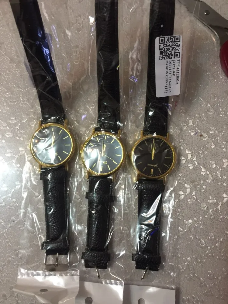 Relogio Geneva للجنسين جلد الفرقة التناظرية النساء الرجال الكوارتز واتش Vogue Wristwatch Relojes 