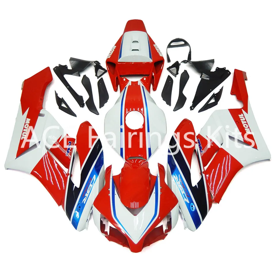 3 gift new For Honda CBR1000RR 2004 2005 04 05 ABS Motorcycle Fairing Kit Bodywork Red white and blue v16