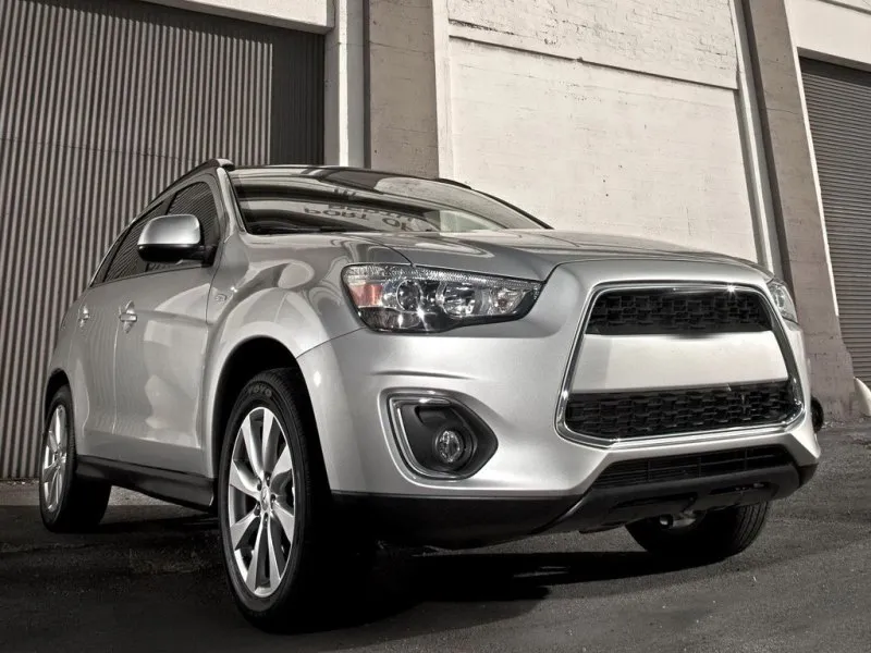 Para mitsubishi outlander sport 2013-15 carro veículo pára-choque dianteiro nevoeiro luz de condução lâmpada capa com lâmpadas lado esquerdo direito