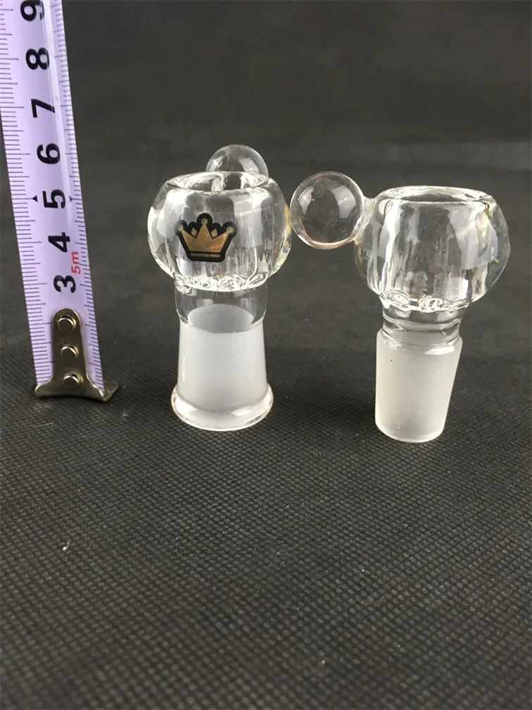 wholesale high quality 19mm female and male joint bowls for glass water pipes and bongs smoking color