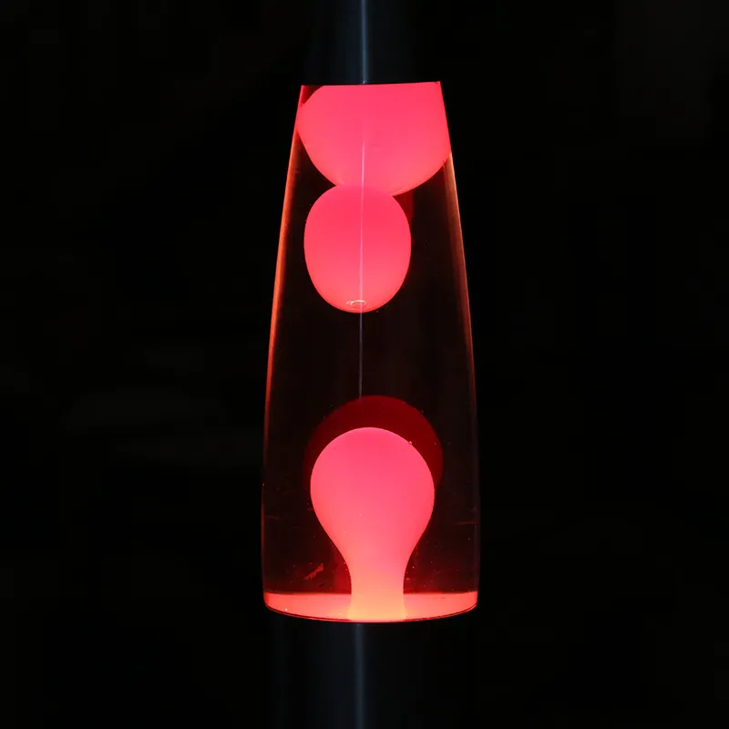 Night Lights Classic Silver-Based Lava Lamp Factory direct sales 13 inch metal bottom wax creative decorative jellyfish