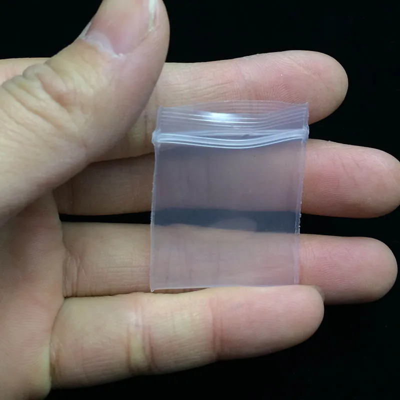 Wholesale Mini Small Plastic Ziplock Bags With Zip Seal 3x4 Cm