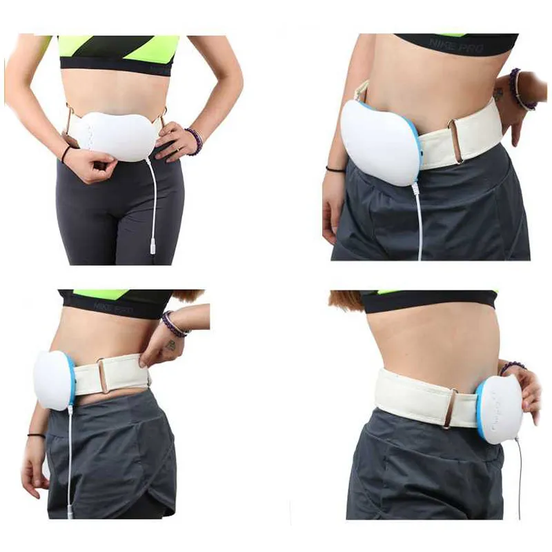 Electric Slimming Belt Vibrating Women Waist Back Slimming Body Massage