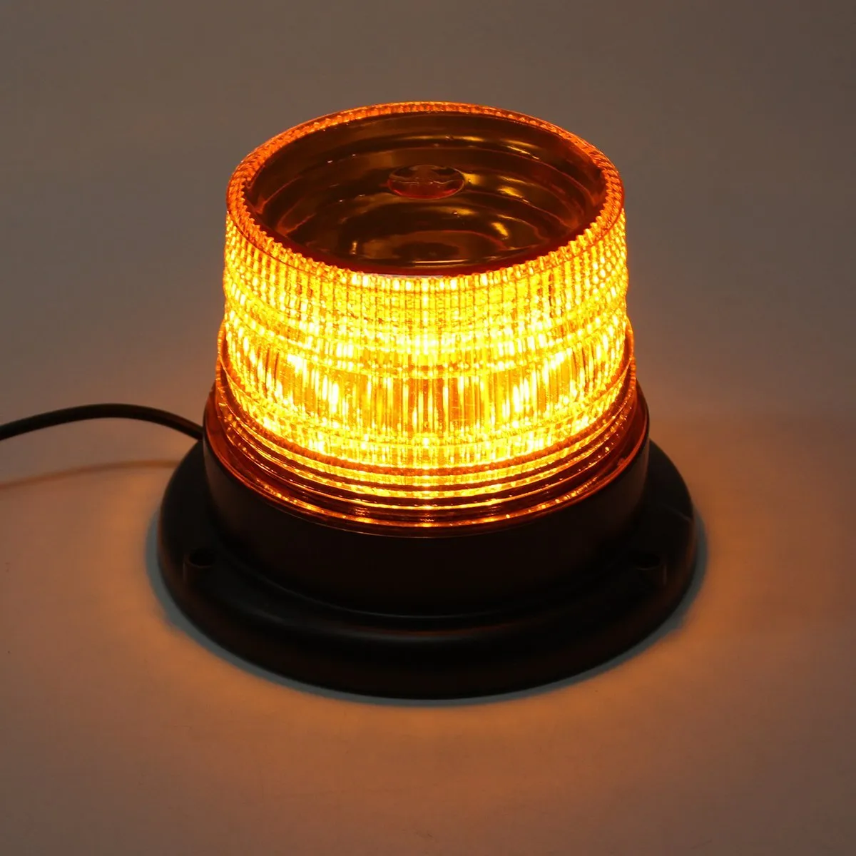 Lumière stroboscopique d'urgence LED pour camion et voiture, balise d'avertissement magnétique avec prise allume-cigare 12v, 6696244