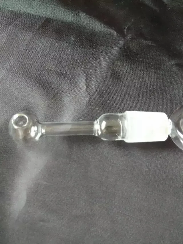 10mm / 14mm / 18mm glas rak brinnande kruka, rökningstillbehör rökningsglas Vattenrör oljeglasrörsbeslag Rökning eller bongs