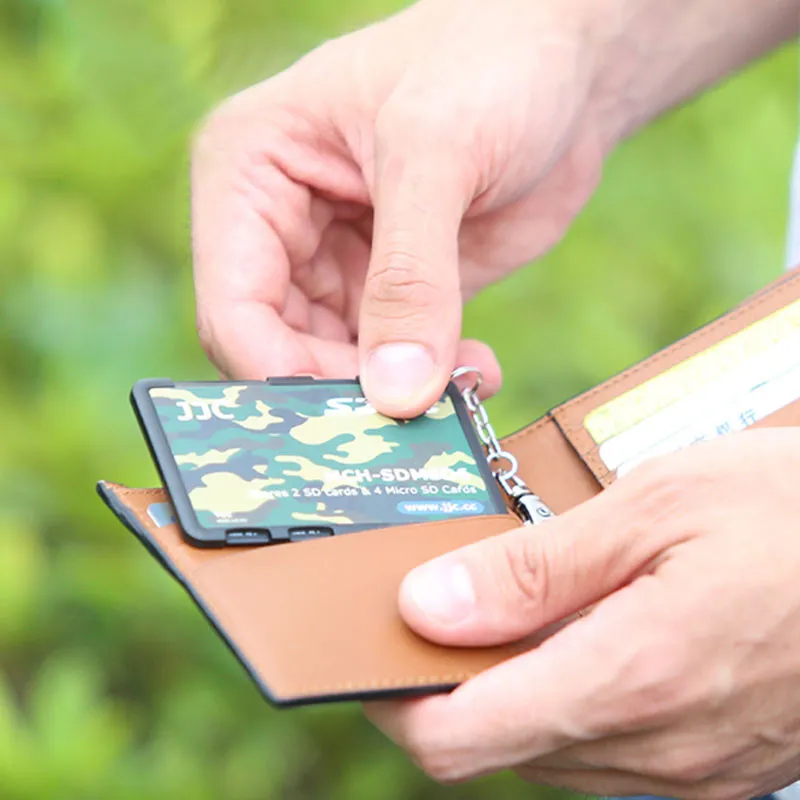 Ультратонкая карта памяти держатель корпуса портативного хранилища для хранения корпуса SD Card Card Card Card Mobil Compone Камера Backpacker Super 1077844