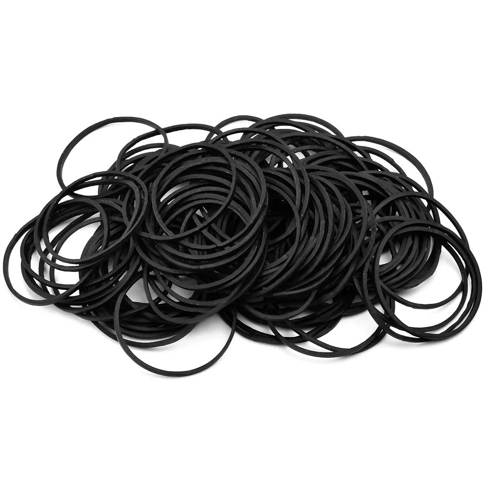 200 pcs/lot New Tattoo Rubber Bands Black Silicone Rubber Tattoo Accessories For Tattoo Machine Gun Supply