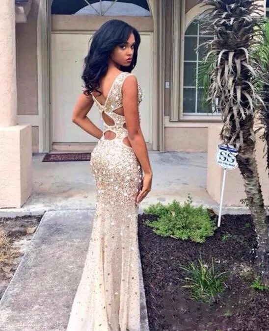 Ivory and gold evening gowns online