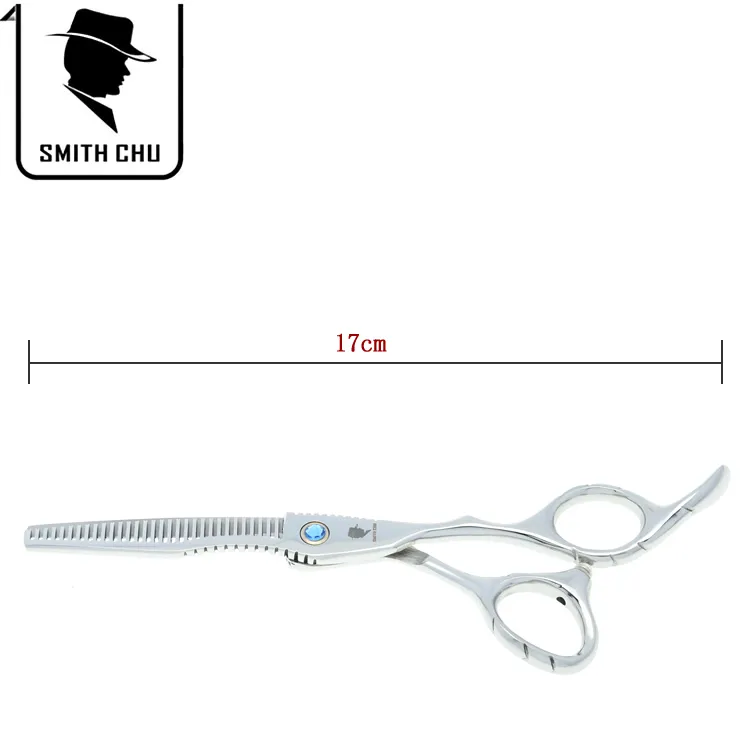 6.0Inch 2017 New SMITH CHU Hot Selling Professional Hairdressing Barber Hair Thinning Scissors Salon Hair Shears Razor JP440C, LZS0079