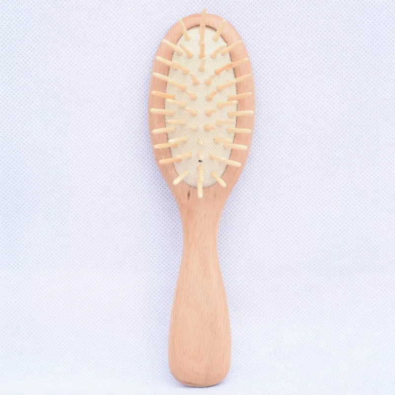 De haute qualité massage peigne en bois bambou brosse à cheveux brosse brosses soin des cheveux et beauté SPA masseur gros