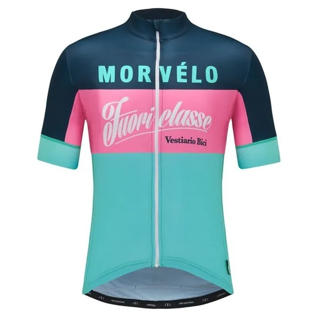 2024 Morvelo Cycling Jersey Professional Team 여름 빠른 건조 편안한 편안한 자전거 유니시 Ciclismo MTB 유니폼 13 색