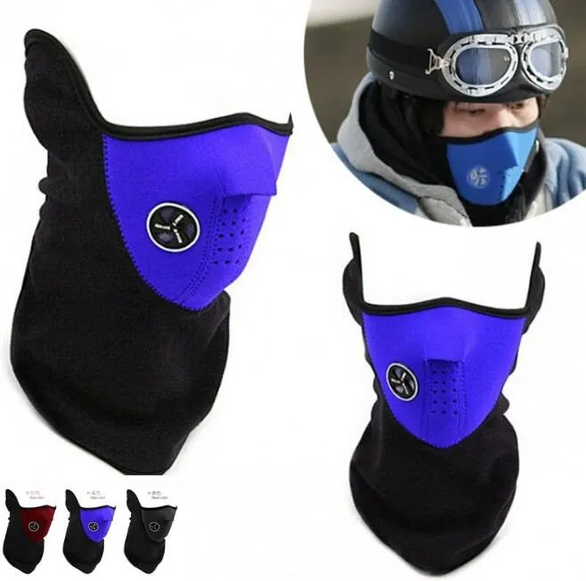 Mode thermique cache-cou polaire cagoules CS chapeau couvre-chef hiver ski oreille coupe-vent chaud masque facial moto vélo masques d'extérieur