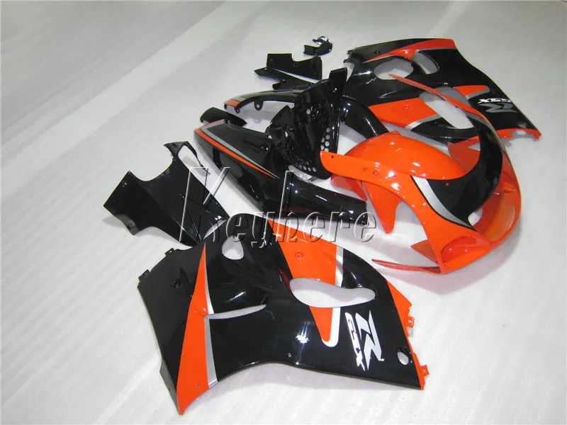 Kit de carenado de carrocería de alta calidad para Suzuki GSXR600 96 97 98 99 carenados naranjas negros GSXR750 1996 1997 1998 1999 OI49330p