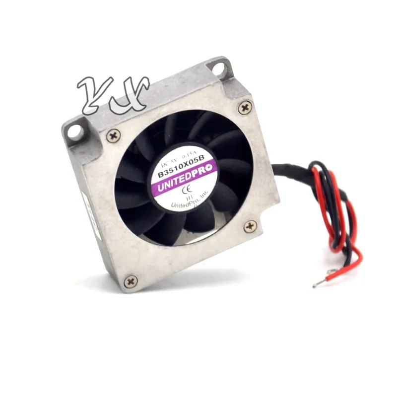 Gratis verzending Hoge kwaliteit Nieuwe Originele UnitedPO 3510 3.5cm B3510x05B 5V 0.15A Turbine fan 2wires ~